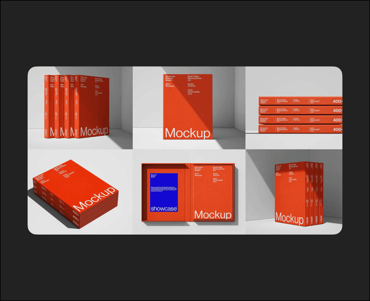 BF4_Book Folder Mockup Bundle – Photoshop PSD Download | Madbax