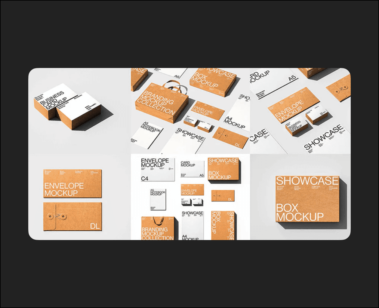 Brown_Branding Mockup Bundle – Photoshop PSD Download | Madbax