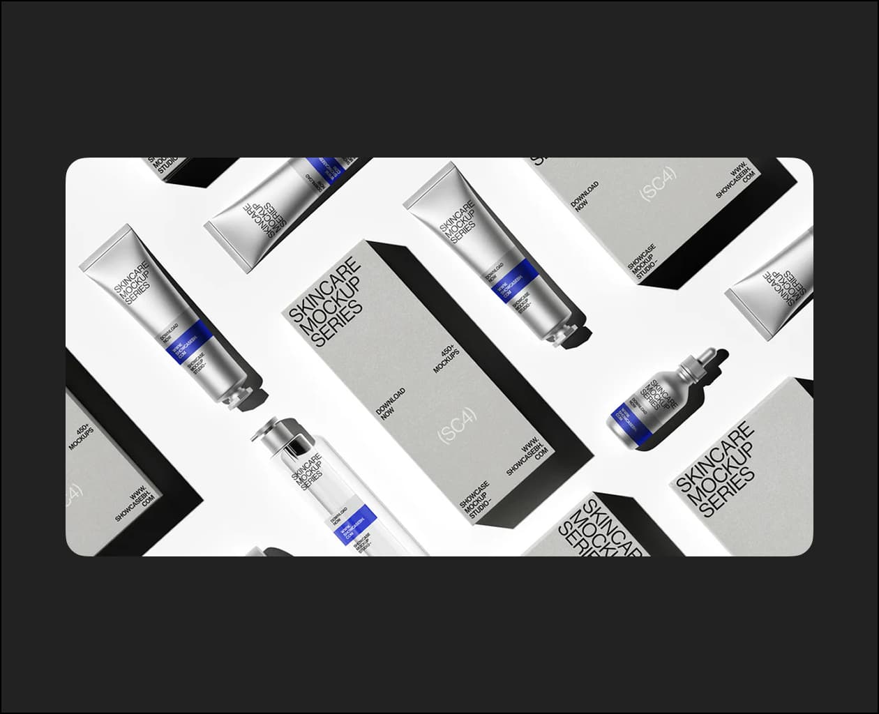 SC4_Skincare Mockup Bundle – Photoshop PSD Download | Madbax