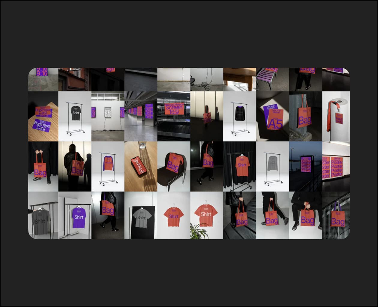 I Collection – 70 Mockups – Photoshop PSD Download | Madbax