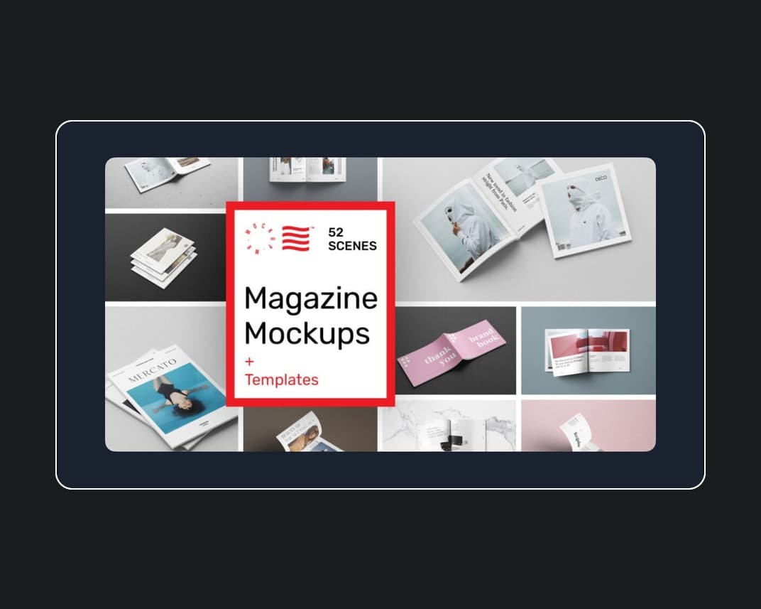 Magazine Mockups – Photoshop PSD Download | Madbax
