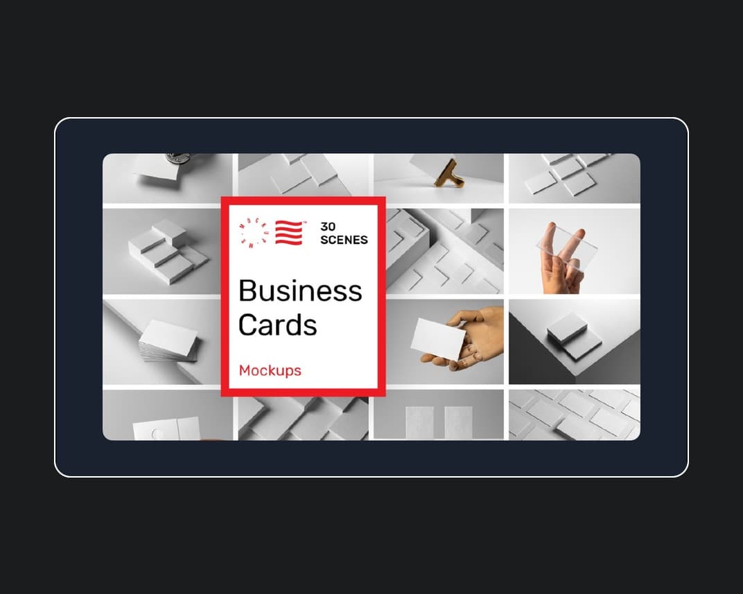 Business Card Mockups – Photoshop PSD Download | Madbax