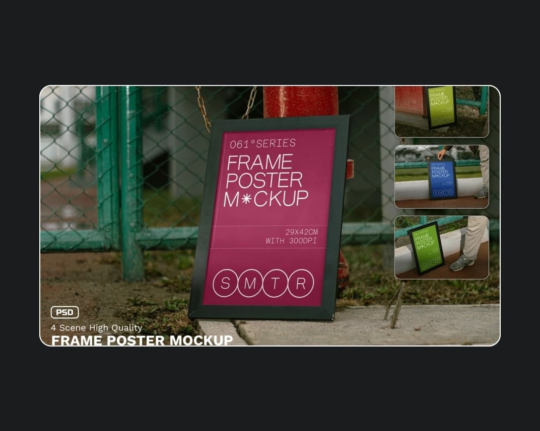 Conference Screen Mockup E08 – Photoshop PSD Download | Madbax