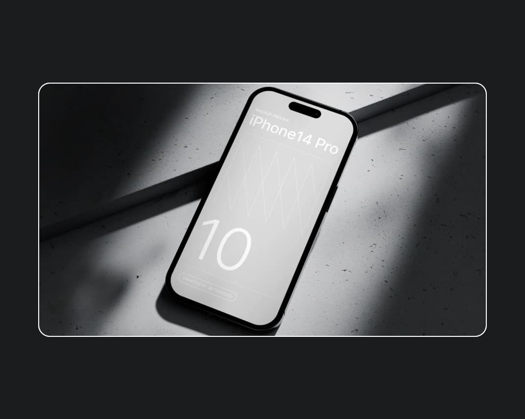 Iphone14pro Mockup 10 – Photoshop PSD Download | Madbax