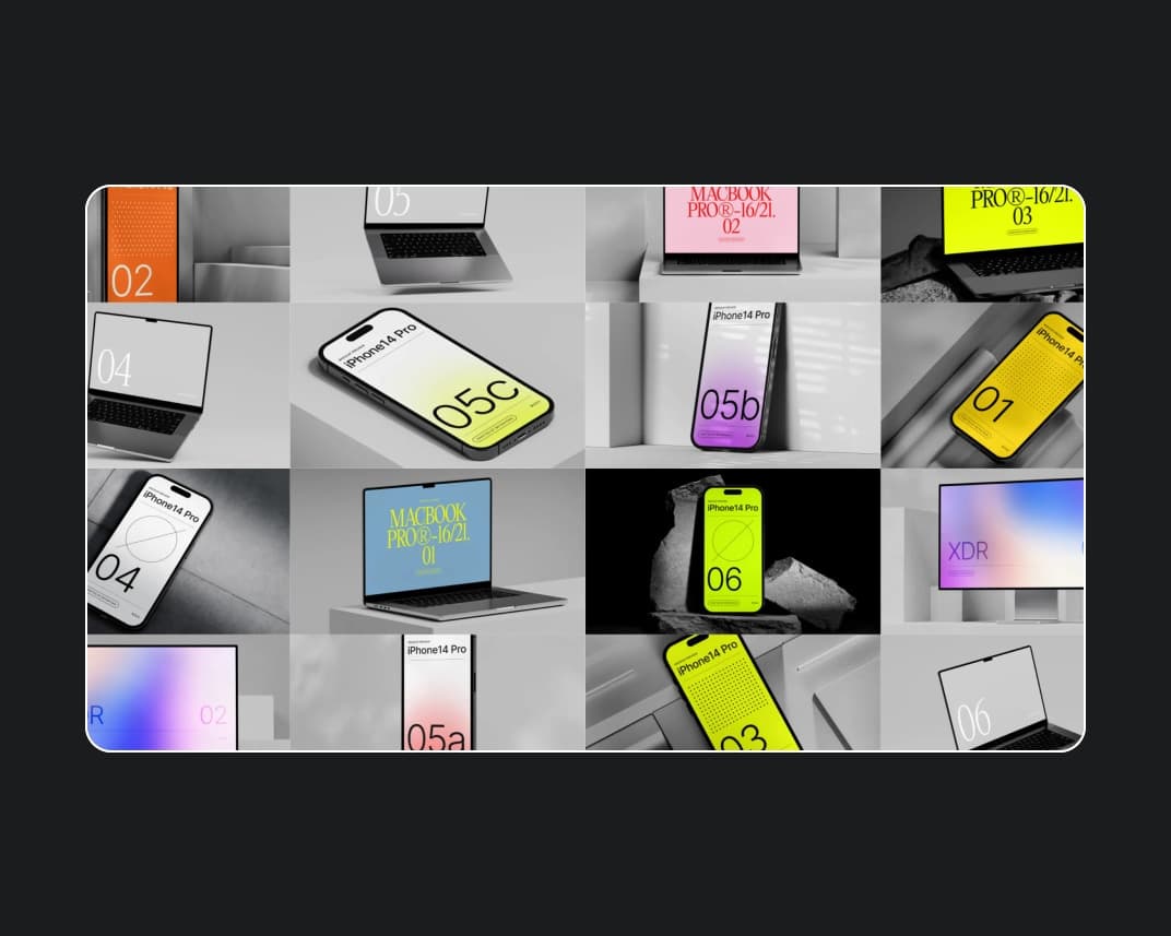 Tech Bundle 01 – Photoshop PSD Download | Madbax