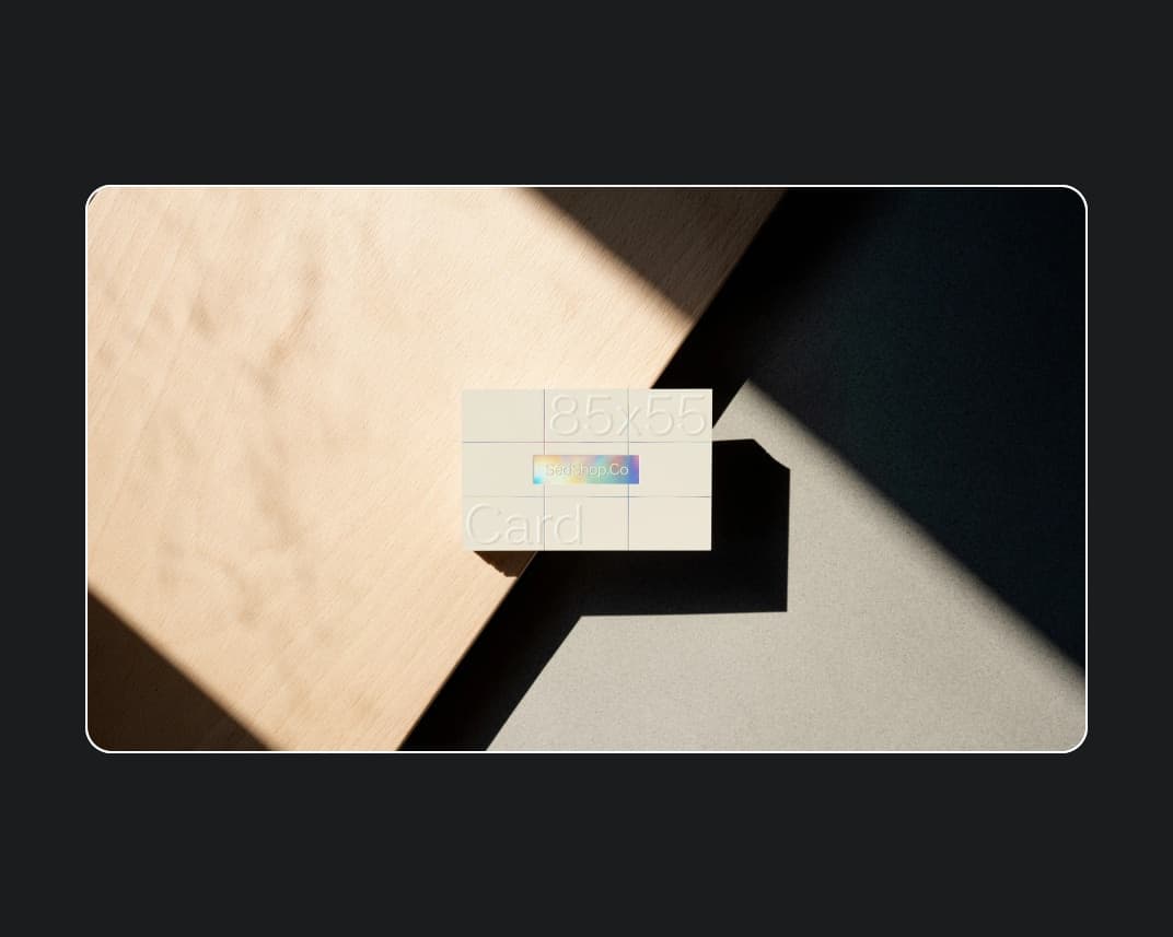 Printing Special Business Card Mockup 1_002 – Photoshop PSD Download | Madbax