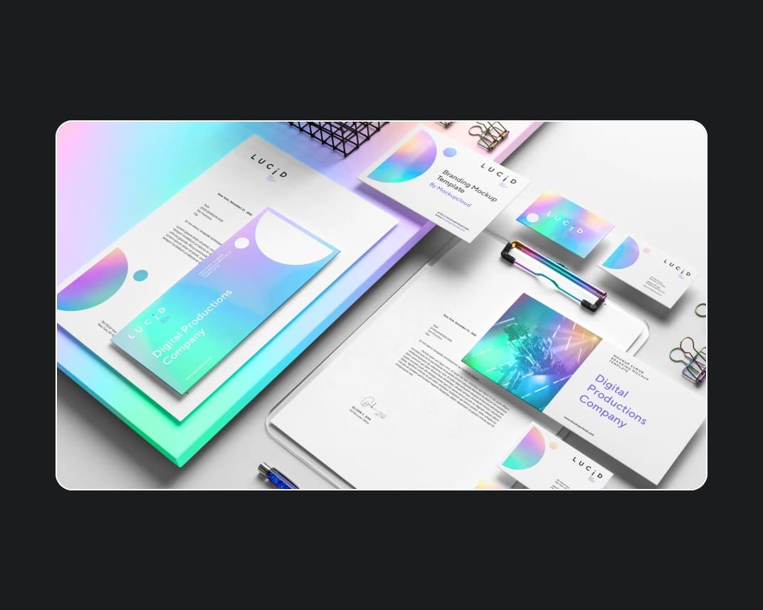 Lucid Branding Mockup – Photoshop PSD Download | Madbax