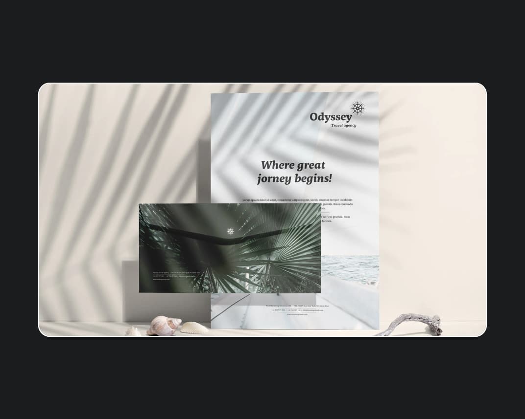 Odyssey Branding Mockup – Photoshop PSD Download | Madbax