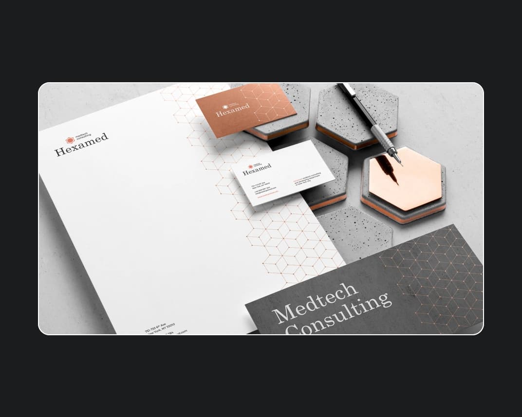 Hexamed Branding Mockup – Photoshop PSD Download | Madbax
