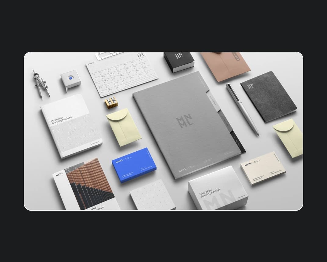 Mnml Branding Mockup – Photoshop PSD Download | Madbax
