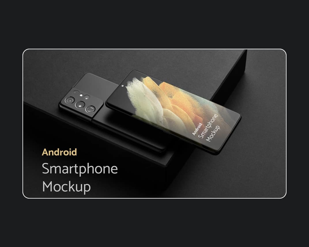 Android Smartphone Mockups Vol 2 – Photoshop PSD Download | Madbax