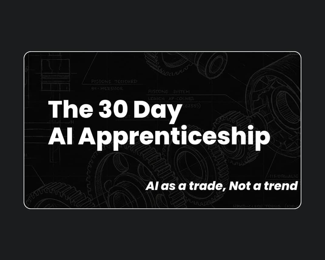 The 30 Day AI Apprenticeship by Ryan Turner on Maven – AI Tools Download | Madbax