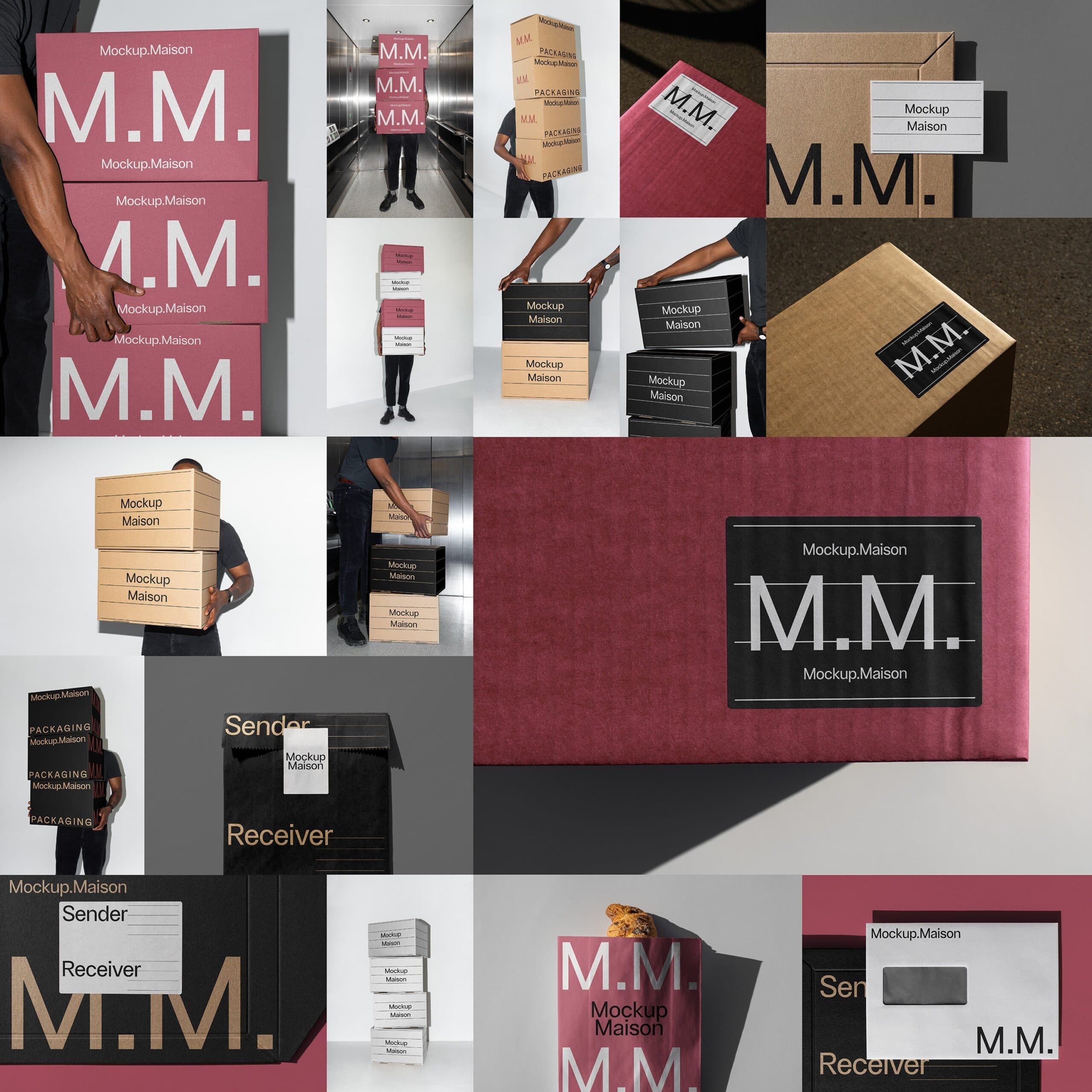 Packaging Collection – Photoshop PSD Download | Madbax