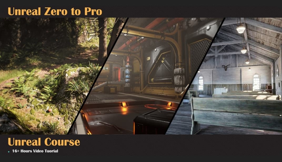 Unreal Zero to Pro Course – Unreal Engine Download | Madbax