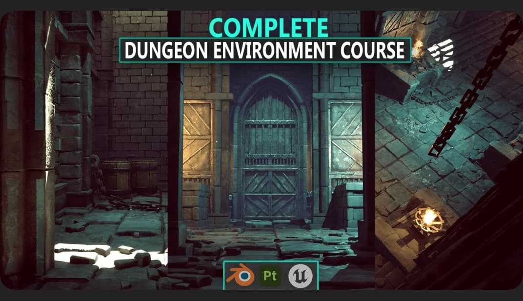 How to Make a Stylized Dungeon Environment from Start to Finish – Blender Download | Madbax