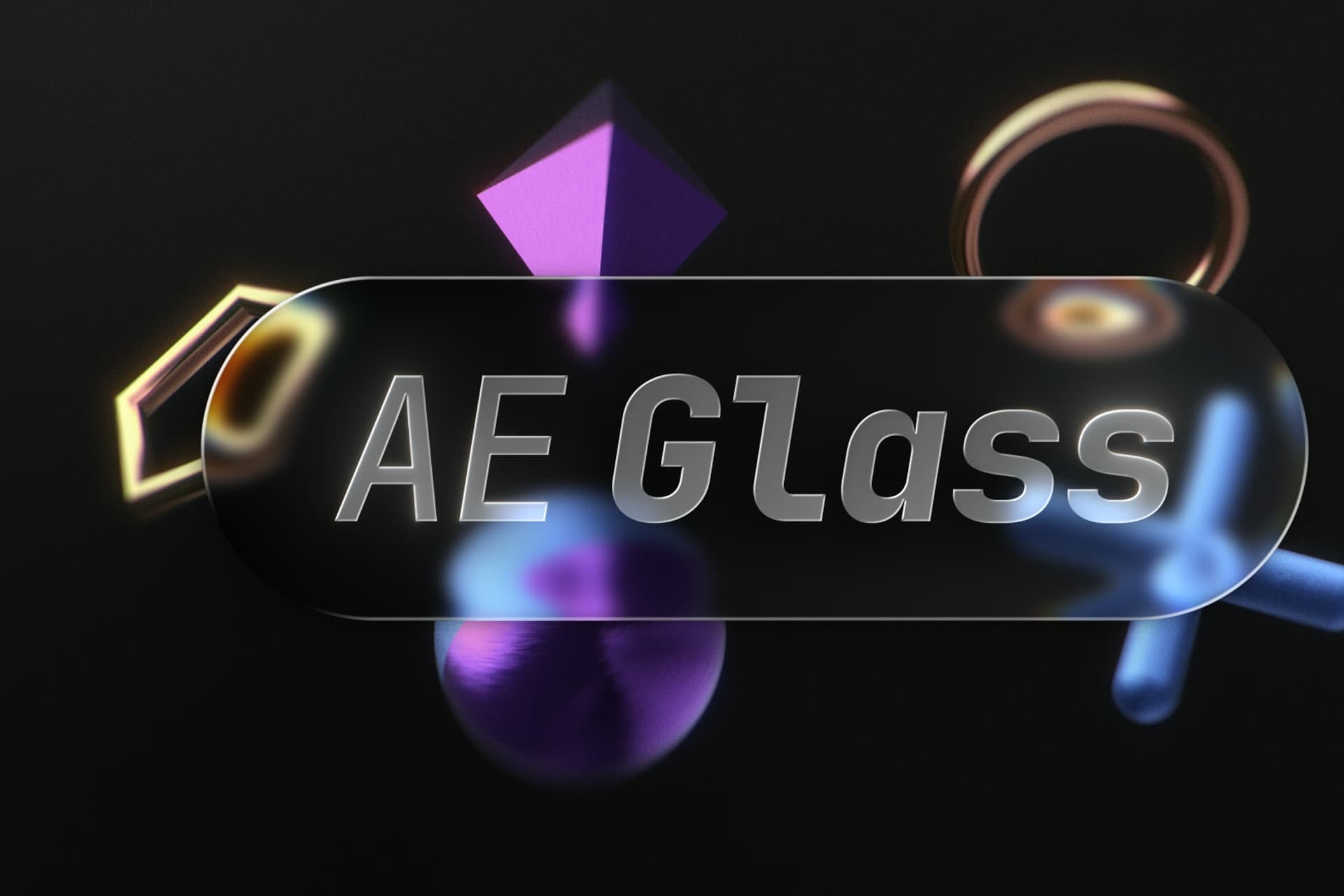 AE Glass v1.0 – After Effects Download | Madbax