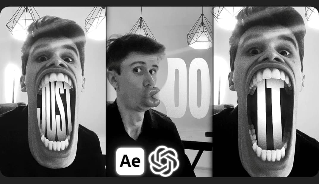ChatGPT + Adobe After Effects Face Warp Animation – After Effects Download | Madbax