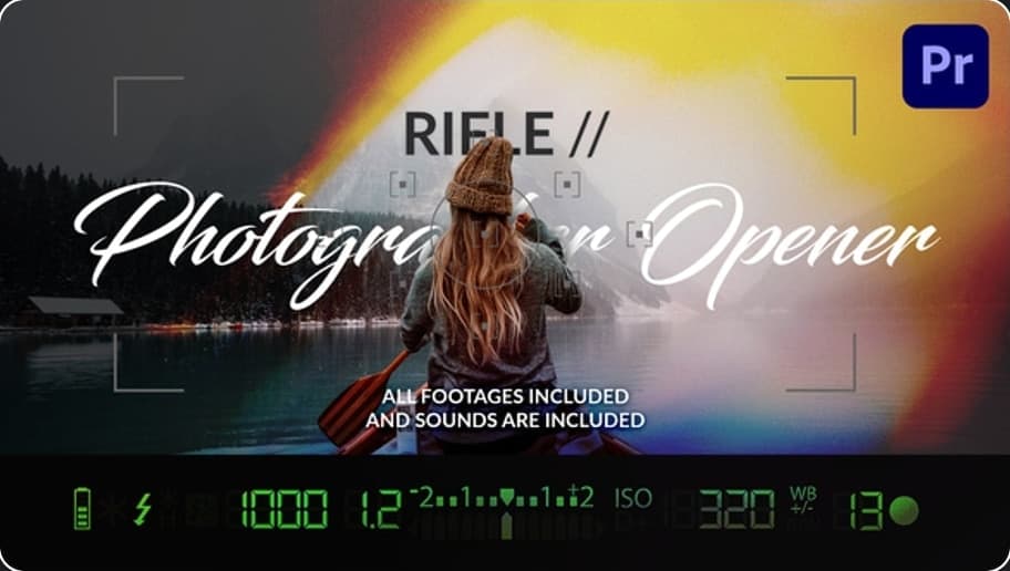 Rifle // Photographer Opener – After Effects Download | Madbax