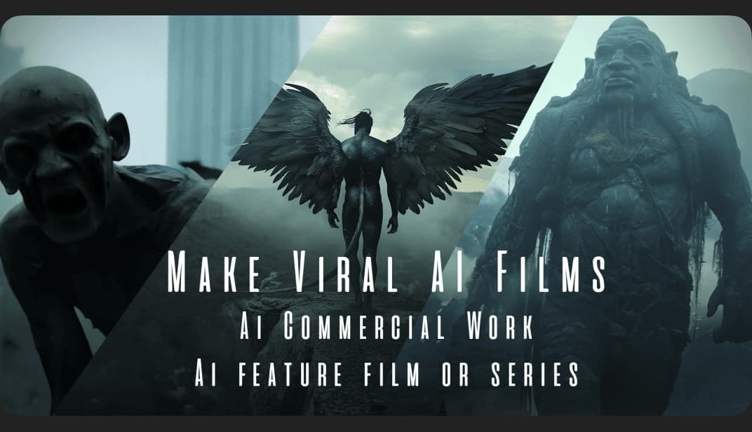 The Art Of AI Viral Filmmaking Masterclass by Lonelion Academy – AI Tools Download | Madbax
