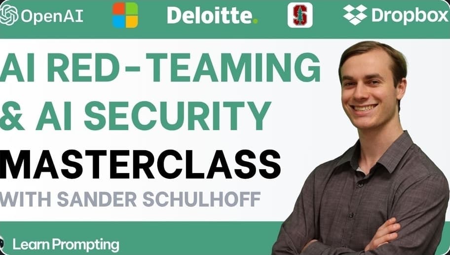 AI Red Teaming & AI Security Masterclass by Sander Schulhoff on Maven – AI Tools Download | Madbax