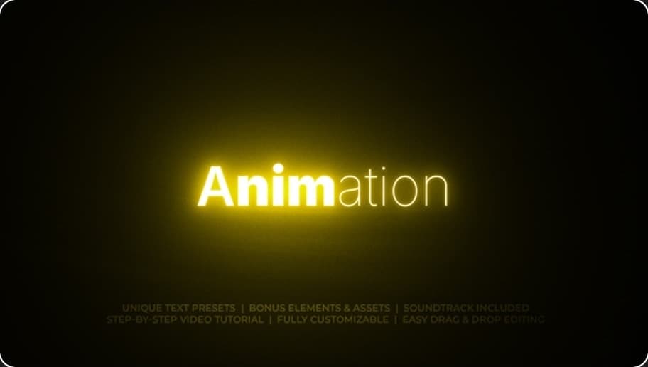 Variable Font Text Animation For After Effects – After Effects Download | Madbax