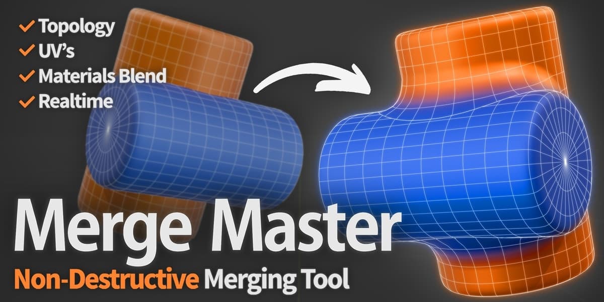 Merge Master v1.1.0 – Blender Download | Madbax
