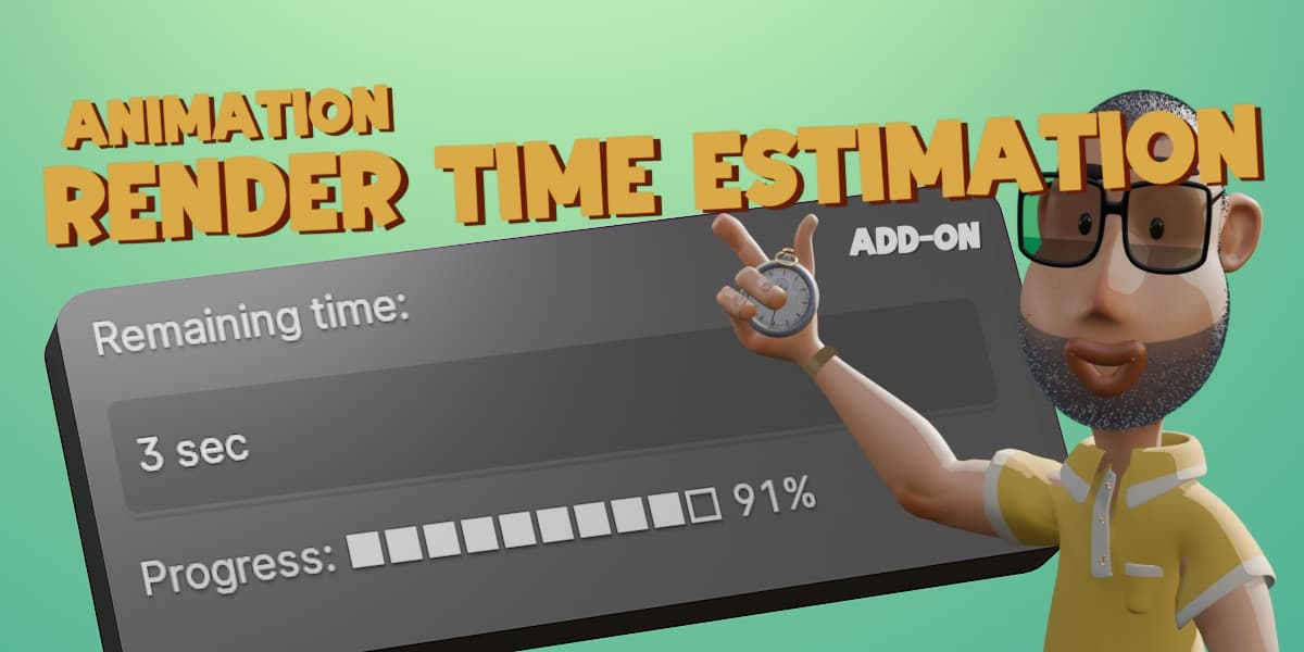 Render Time Estimation Add-on v2.0.0 – Blender Download | Madbax