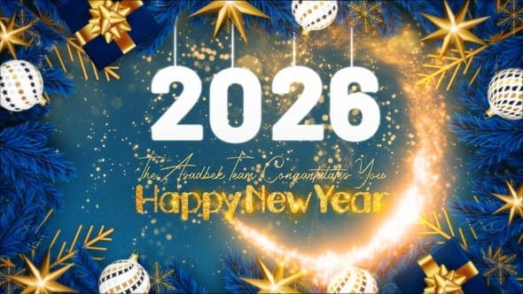 New Year 2026 – AE / Premiere Download | Madbax