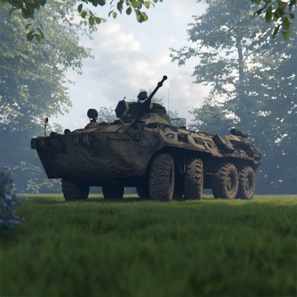 BTR-82 (Escape from Tarkov) – Blender Download | Madbax