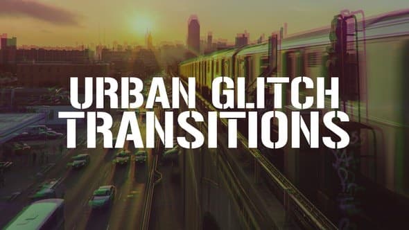 Urban Glitch Transitions | After Effects – After Effects Download | Madbax