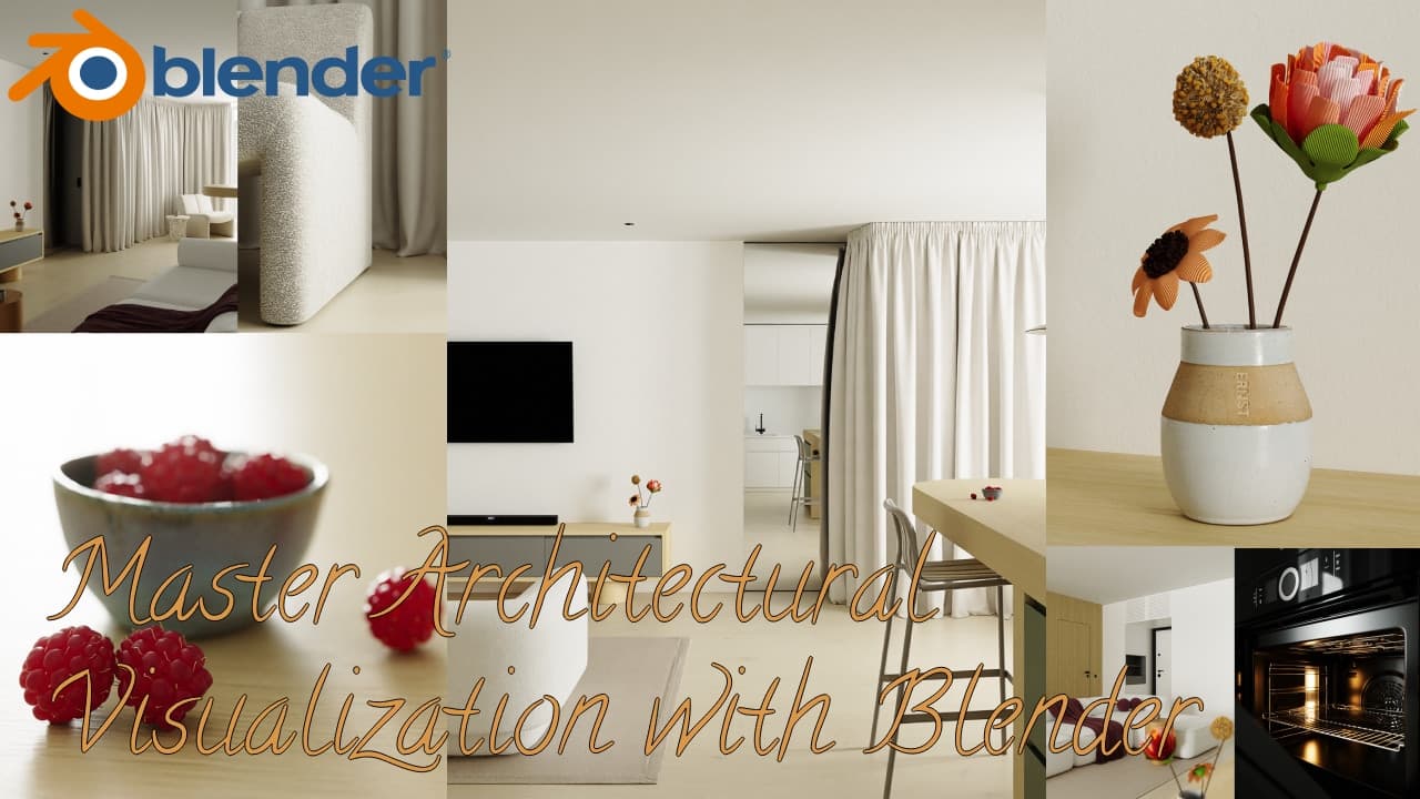 Master Architectural Visualization with Blender: Create Stunning 3D Renders – Blender Download | Madbax