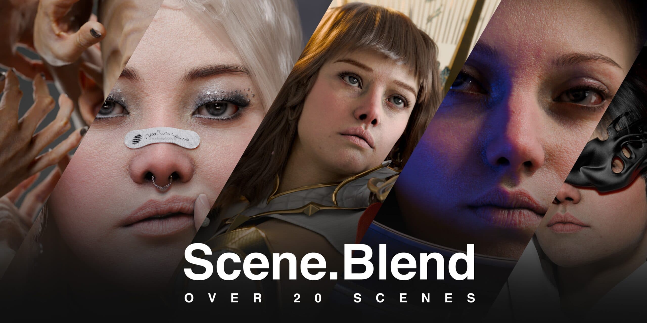 Hyper Realistic Scenes for Globalskin and Humanify – Blender Download | Madbax