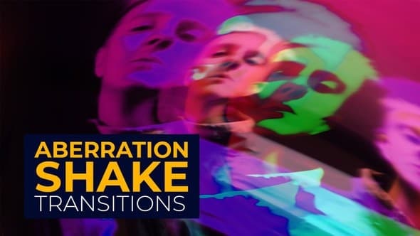 Aberration Shake Transitions | After Effects – After Effects Download | Madbax