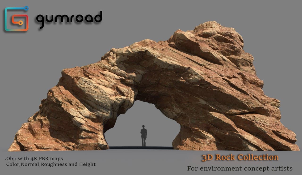 3D Rocks Collection Vol. 1-3 – Blender Download | Madbax