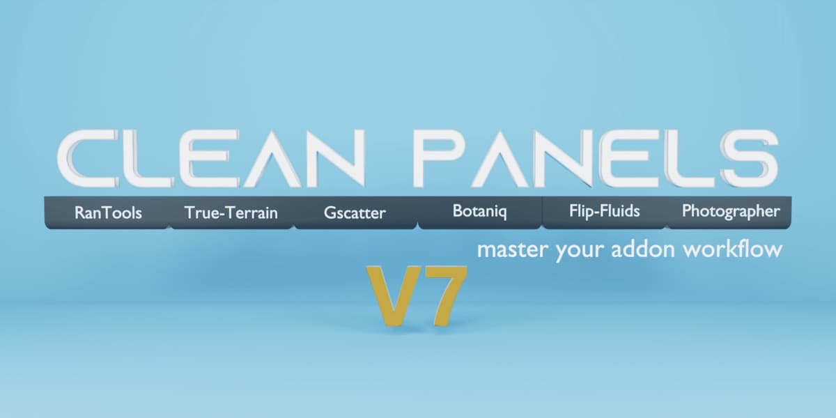 N-Panel Organizer – Clean Panels v7.0.9 – Blender Download | Madbax