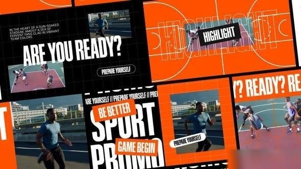 Creative Sport Promo After Effect Template – After Effects Download | Madbax