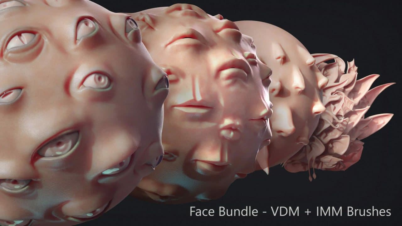 Face IMM + VDM Bundle – Blender Download | Madbax