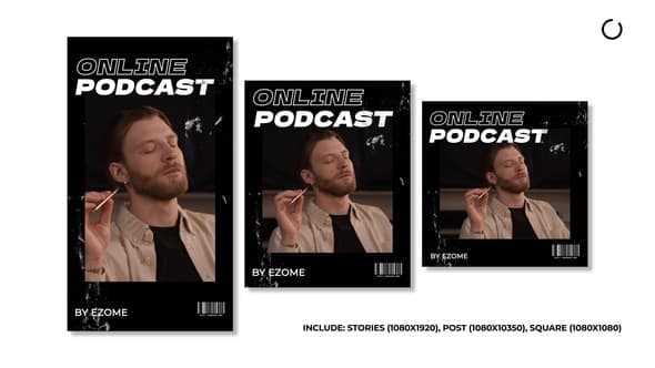 Instagram Podcast Intro | AE – After Effects Download | Madbax