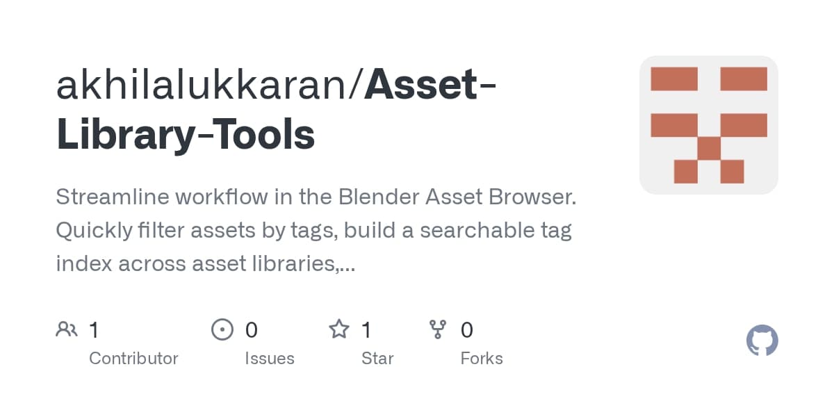 Asset Library Tools v1.0.0 – Blender Download | Madbax