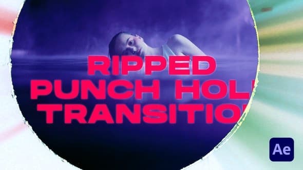 Ripped Punch Hole Transitions | After Effects – After Effects Download | Madbax