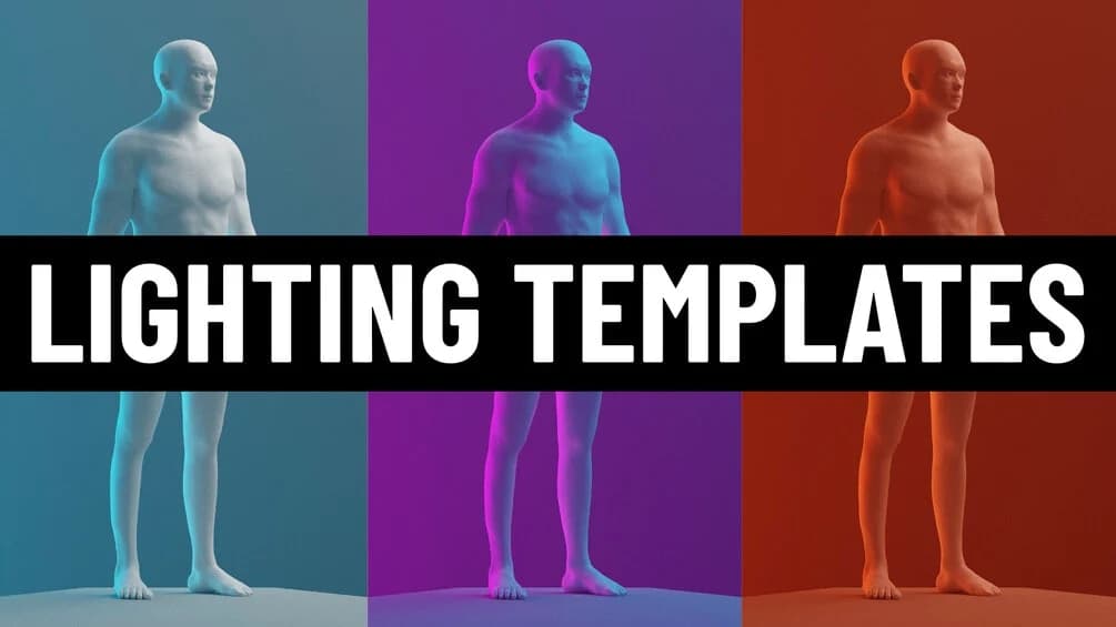 Character Lighting Templates – Blender Download | Madbax