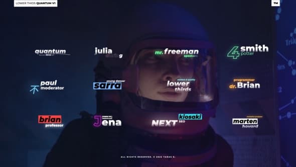 Lower Thirds Quantum V01 | After Effects – After Effects Download | Madbax