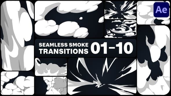 Seamless Smoke Transitions for After Effects – After Effects Download | Madbax