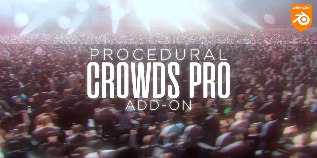 Procedural Crowds v2.2.0 + Assets – Blender Download | Madbax