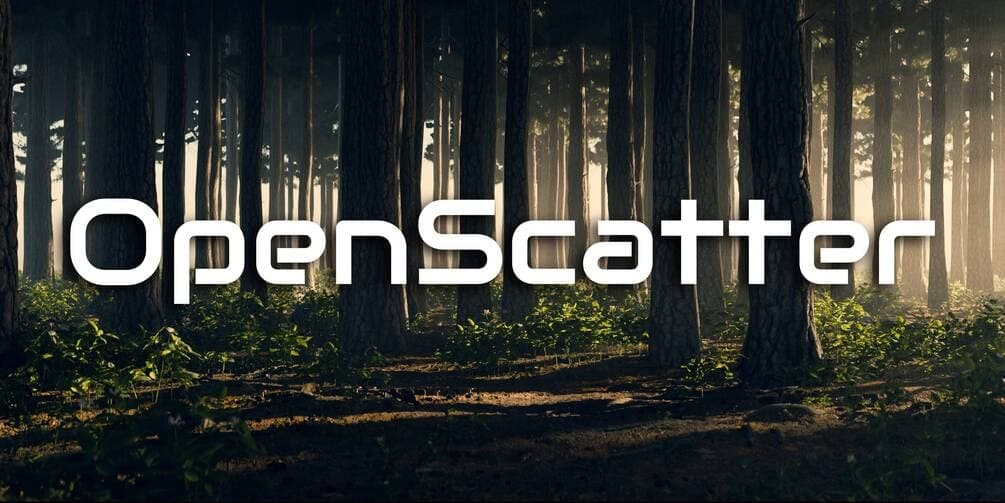 OpenScatter v1.0.0 – Blender Download | Madbax