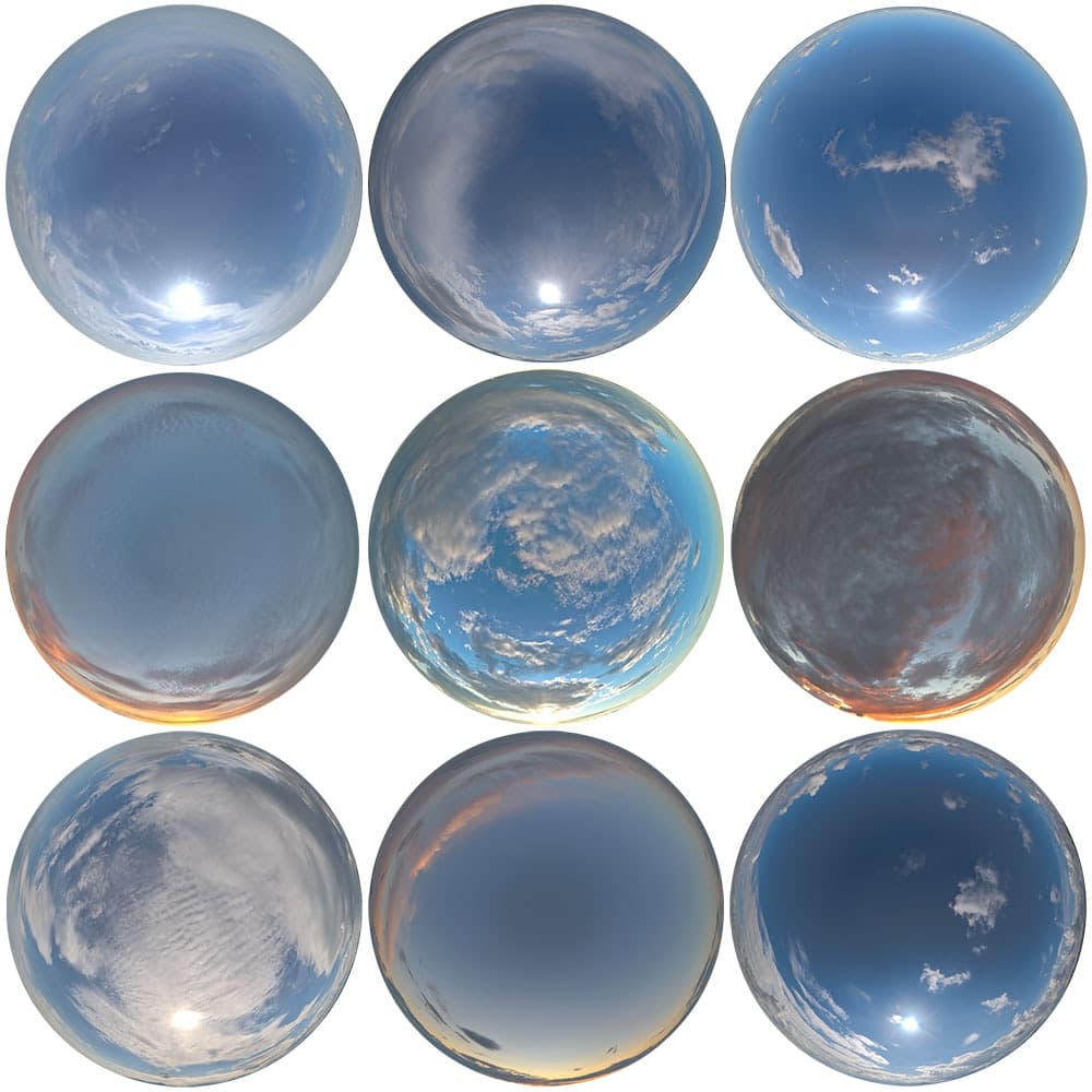 HDRI Skydomes I – Blender Download | Madbax