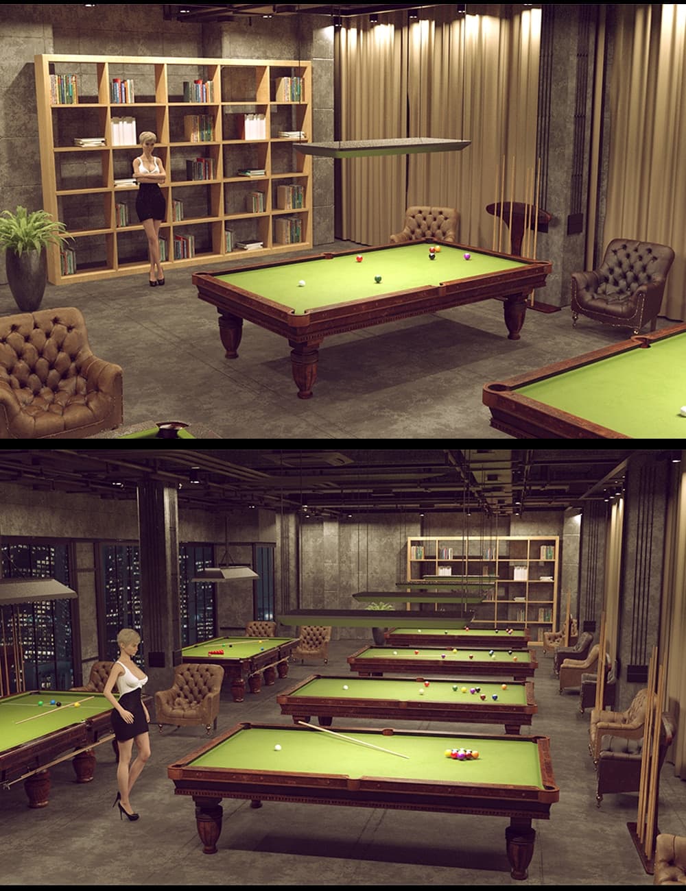 Weekend Pool Room – Blender Download | Madbax