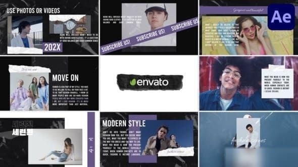 Torn Scenes for After Effects – After Effects Download | Madbax