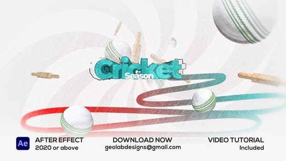 Cricket Season Title – AE / Premiere Download | Madbax