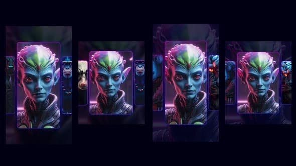Carousel Vertical Slides – AE / Premiere Download | Madbax